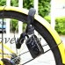 Wsdcam Keyless Bluetooth Bike/Motorcycle/Gate Lock IP44 Splash-proof Smart Bicycle Chain Lock with 110db Alarm  0.38" Diameter 31-inch Clothe Covered Chain - B0779B8C6Z